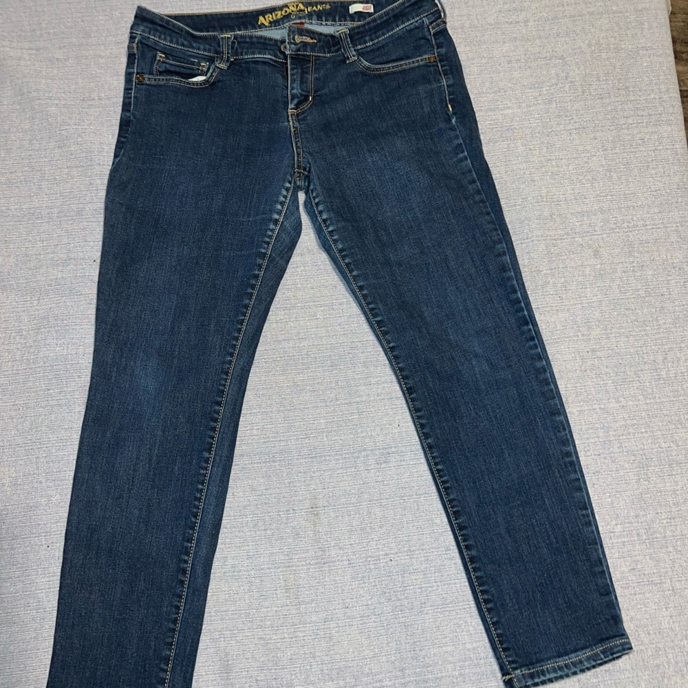 Arizona Jean Company Women's Dark Blue Skinny Jeans
